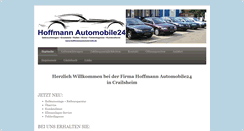 Desktop Screenshot of hoffmannautomobile24.de